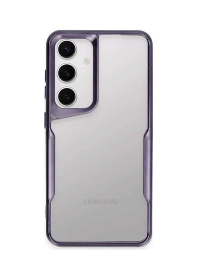 Newface Samsung Galaxy A55 5g Kılıf Boyi Silikon Kapak - Derin Mor