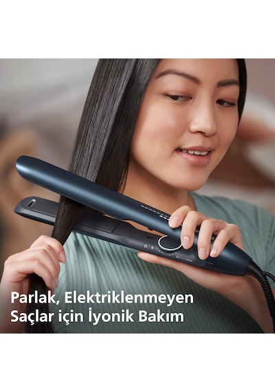 Philips Saç Düzleştirici BHS732/00, Bukle Özelliği, Argan Yağı Katkılı, UV Koruması