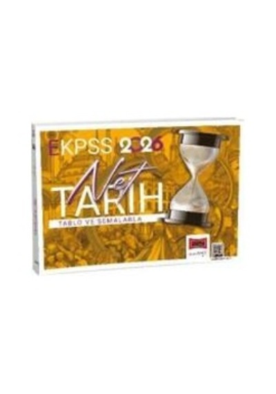 Ekpss Tarih Net Tablo Ve Şemalarla 2026 - Yargı