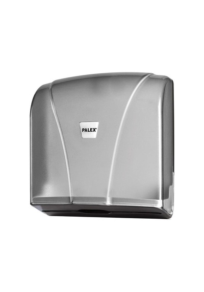 Omnipazar PLX 3464-2 Z Katlı Kağıt Havlu Dispenseri Şeffaf-Füme