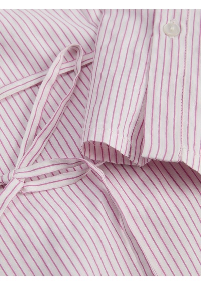 Kadin Baglama Detayli Gömlek - Caro - 12290672 Pink Lady