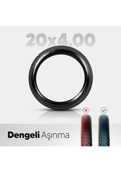 Rubena 20x4.00 Dış Lastik Road 100-406 R29 - 2 Li Set