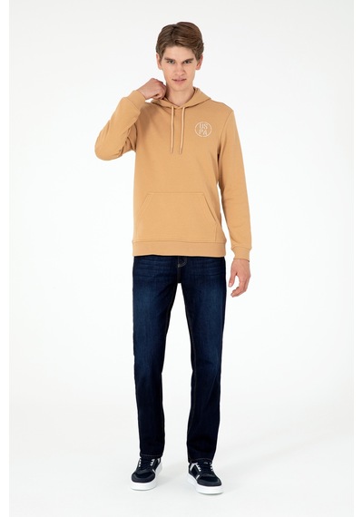 U.s. Polo Assn. Erkek Camel Sweatshirt 50293361-vr015 Camel