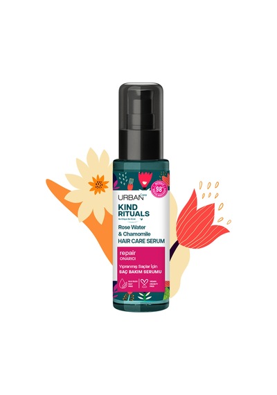 Kind Rituals Rose Water Chamomile Saç Bakım Serumu 100 Ml