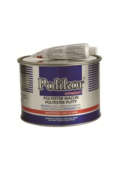 Polikor Polyester Çelik Macun 3/1 2700 Gr