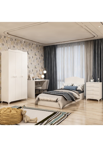 Garaj Home Yıldız 3 Kapaklı Genç Odası Takımı Diğer