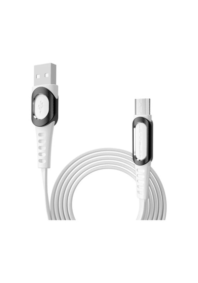 Konfulon Dc01 Süper Hızlı Micro Usb Kablo 1m 2.4a - Beyaz Çok Renkli