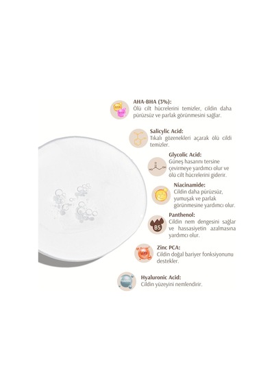 Aha-bha & Niasinamid & Çinko Içeren Yenileyici Serum - Glow Renew Serum
