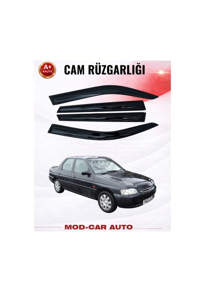 Ford Ecsort Araca Özel Cam Rüzgarlığı A+ Pianoblack