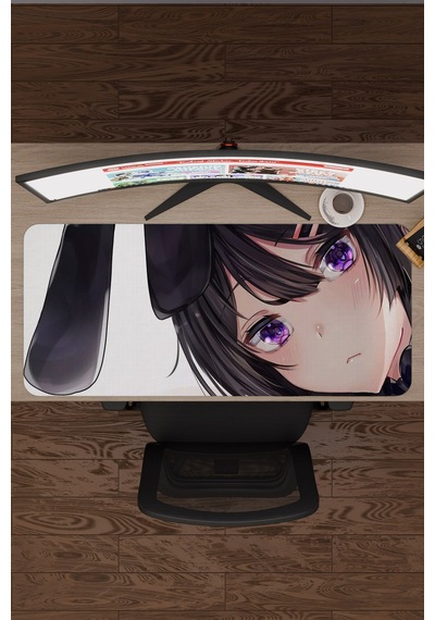 Bunny Girl Senpai Anime V5 - 90x40 Xxl Gaming Kauçuk Kaymaz Taban Mouse Pad Fare Altlığı