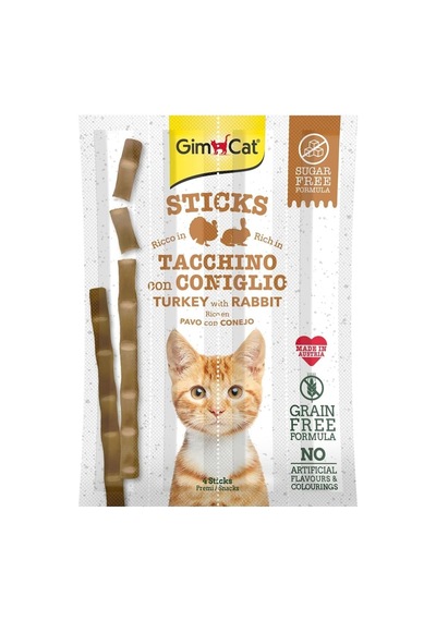 Tr Sticks Hindi Etli Tavşan Etli Tahılsız Ödül Çubukları 4lü 20 Gr