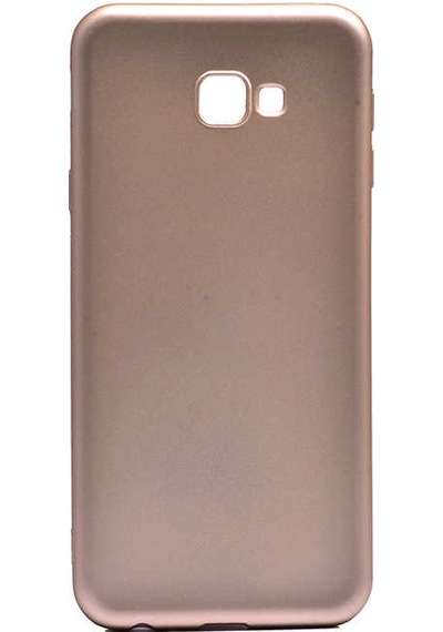 Samsung Uyumlu Galaxy J4 Plus Kılıf Zore Premier Silikon Kapak Gold