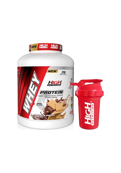Protein Tozu 2280 Gr Çikolata Bisküvi Aromalı Whey Protein 24 Gram Protein 76 Servis Shaker Hediye