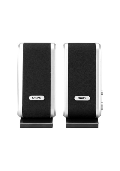 Snopy Sn-820 2.0 Siyah/Gümüş Lcd İnce Tasarım Usb Speaker