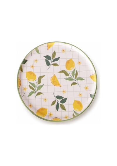 Keramika Lemon Nordic Pasta Tabağı 22 Cm 4 Adet 22090 Çok Renkli