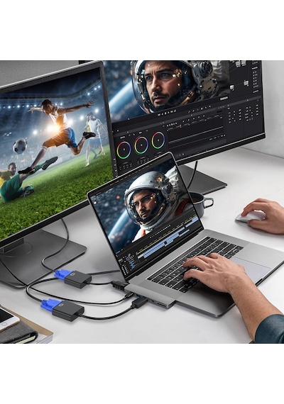 Daytona Zr140 Displayport To Vga Çevirici Dp Erkek Kadın Vga Monitör-pc Dönüştürücü Görüntü Kablosu