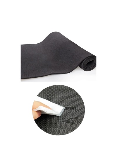 Mobee 6,5mm Taşıma Askılı Siyah Kamp Matı 150x50cm Siyah