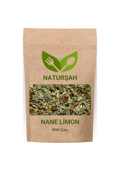 Naturşah Nane Limon Bitki Çayı Mint Lemon Tea 500 G