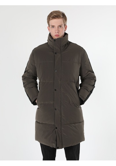 Colin's Colins Regular Fit Şişme Cepli Yeşil Erkek Kaban 001
