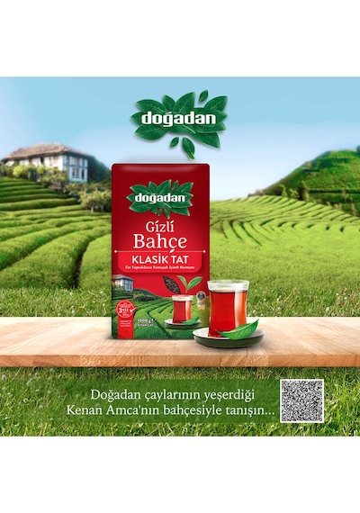 Doğadan Gizli Bahçe Dökme Siyah Çay 3 x 1 KG