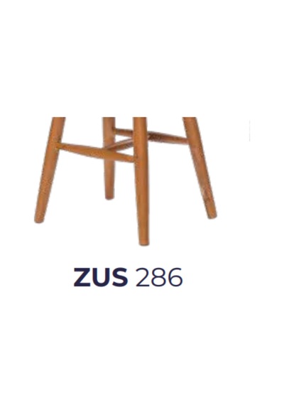 Tabure Zus286 Klasik Model Ahşap Kayın İskelet Ceviz Boya Kare Oturum Cafe Vintage Tarz El Yapım