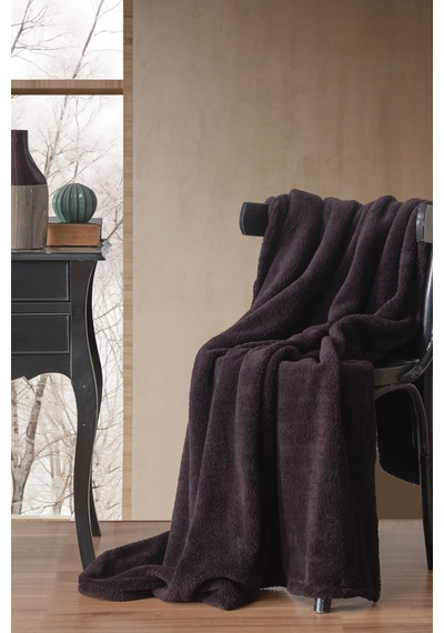 Wellsoft Tv Battaniyesi Peluş Polar Ultra Yumuşak Battaniye 140x170 Cm Siyah
