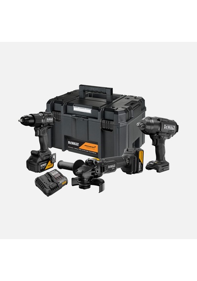 Dewalt Dck3222mp2t-qw Mclaren Üçlü Set + 2x5ah Akü Set Matkap + Taşlama + Somun Sıkma