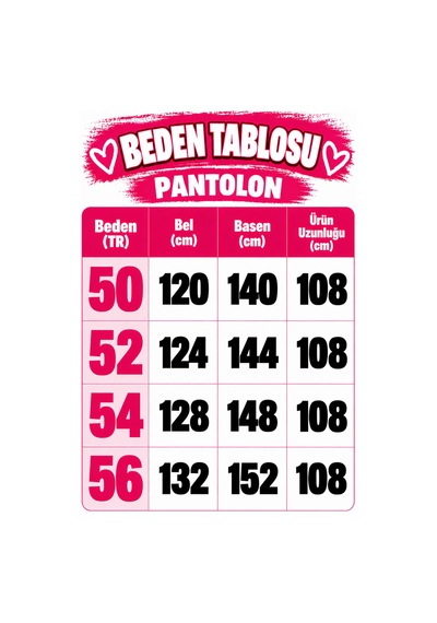 Zanessi Büyük Beden Kadın Pantolon Siyah