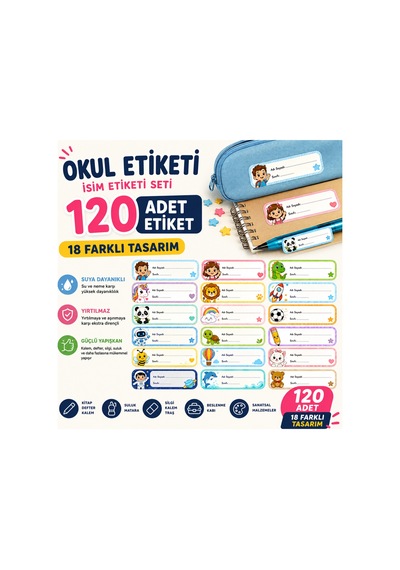 Çocukların Okul Eşyaları Artık Hem Daha Düzenli Hem De Daha Eğlenceli Diğer