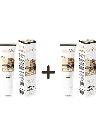 Vets Health Hairball Paste Kediler İçin Tüy Yumağı Paste 2 x 100 G