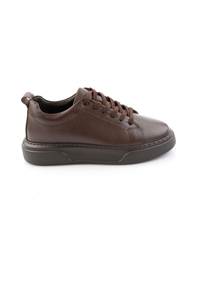 Bambi Kahve Floter Hakiki Deri Erkek Sneaker E01082020240