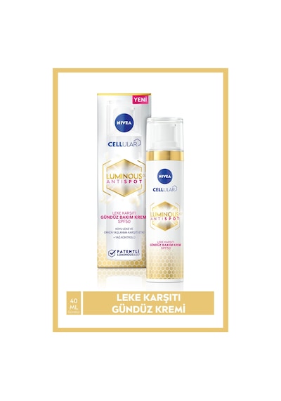 Nivea Luminous SPF 50 Leke Karşıtı Gündüz Bakım Kremi 40 ML