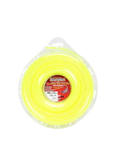 Scorpion Misina 3.3mm 45mt Sarı 6 Köşe