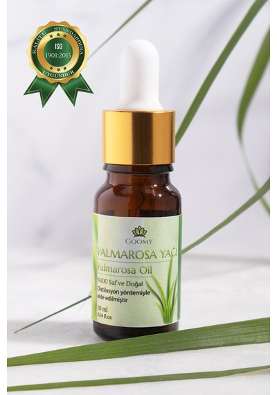 Goomy Palmarosa Uçucu Yağı 10ml %100 Doğal Bitkisel Palmarosa Oil 10ml 10 ML