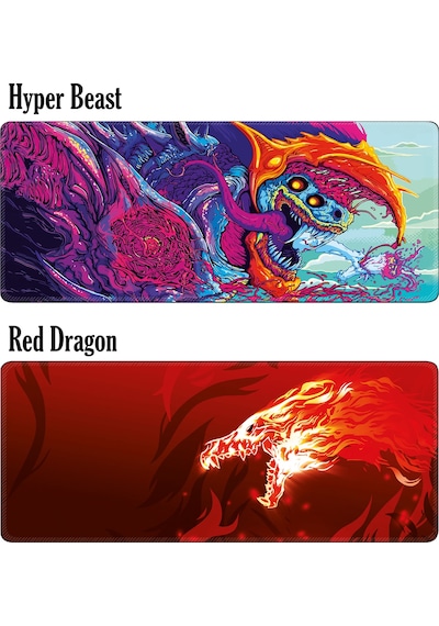 Xrades 24 Model Mouse Pad 70X30 - 90X40 Gaming Oyuncu Mousepad