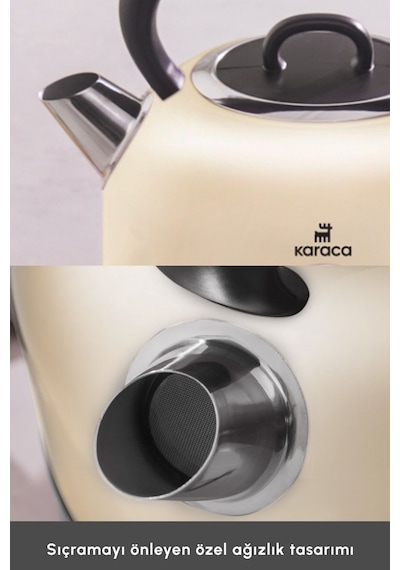 Karaca 2202 2200 W Retro Su Isıtıcısı Kettle