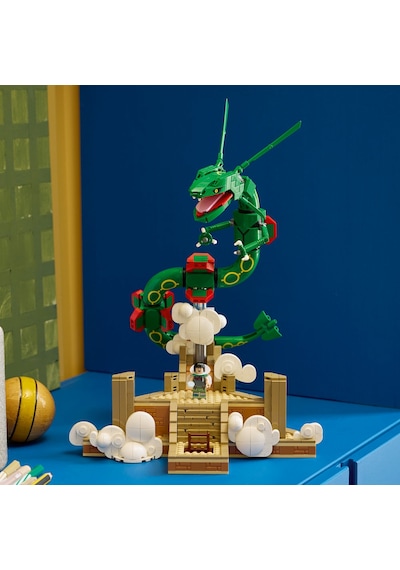 LEGO® Pokémon™ Rayquaza 72168 - Yetişkinler için Gerçekçi Detaylar İçeren Yaratıcı Model Yapım Seti (1083 Parça)