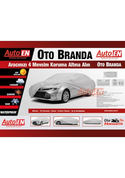 Fiat Albea Branda Miflonlu Araba Çadırı
