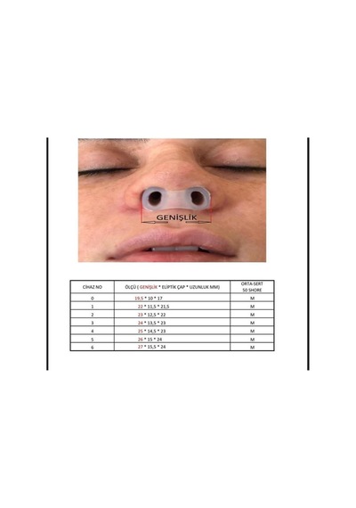 Erfecen Nostril Retainer Burun Deliği Şekillendirici No:8