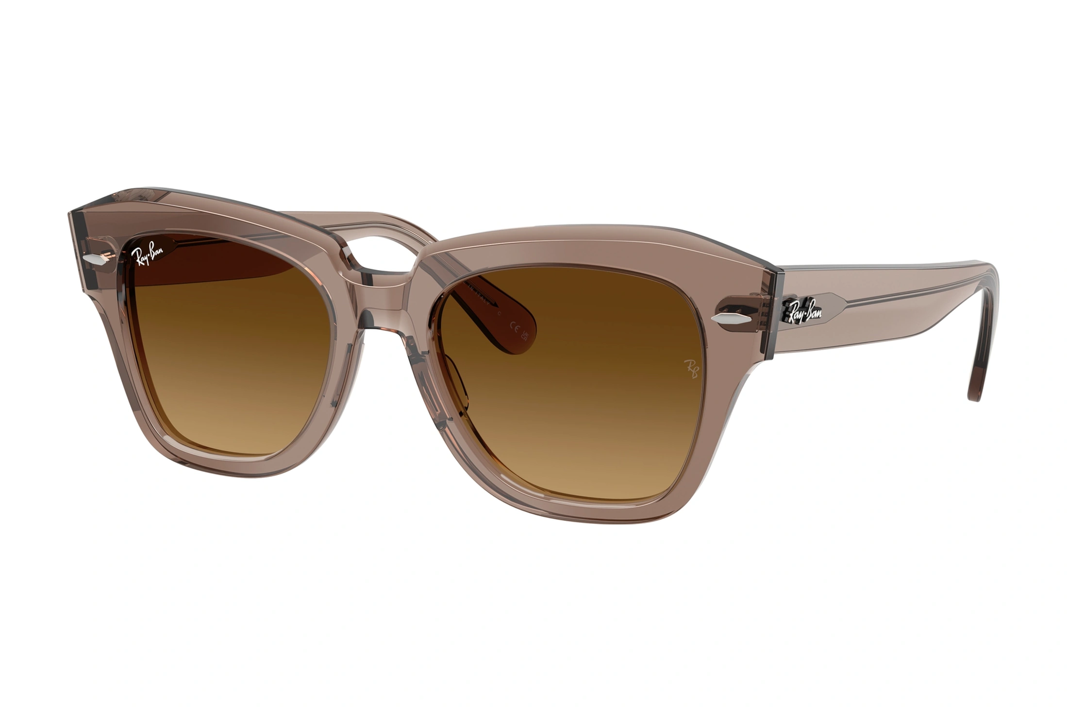 Ray-Ban 0rb2186 682785 49 Kadın Güneş Gözlüğü Şeffaf