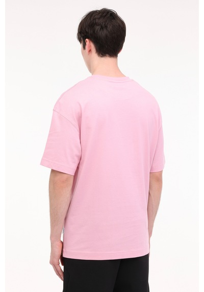 Jack & Jones Joreaster Actıvıty Tee Ss Pembe Erkek Kısa Kol Tshirt 000000000101927716