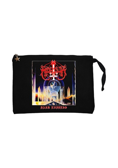 Marduk Dark Endless Siyah Clutch Astarlı Cüzdan / El Çantası Siyah