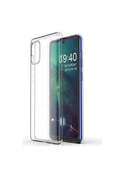 Samsung Galaxy Uyumlu A31 Kılıf Lüx Şeffaf Silikon Kılıf