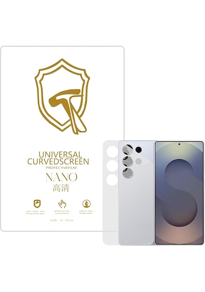 Samsung Galaxy S25 Ultra Uyumlu Tpu Nano Arka Ekran Koruma Ekm102