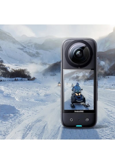 Insta360 X3 Aksiyon Kamera Uyumlu 2 Adet Şeffaf Ekran Koruyucu Nano Jelatin