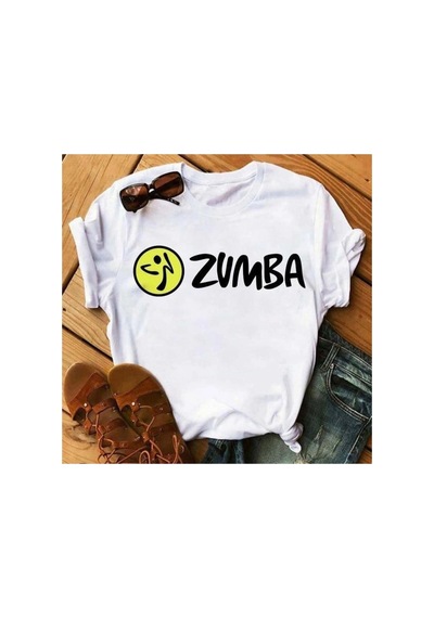 Tarzsokak Kırmızı Etiket Gala Aşk Zumba Dans Grafik Baskı 69 09750 Beyaz