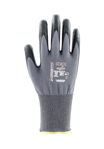 Fn 301 Comfort No:10 Köpük Nitril Kaplı Polyester Likra Eldiven