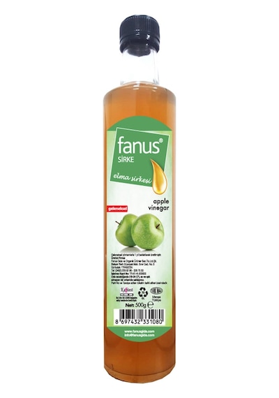 Fanus Elma Sirkesi 500 G