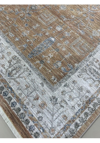 Merinos Halı Valeria 91001 020 Serisi Salon Oturma Yatak Odası Halısı Kahve