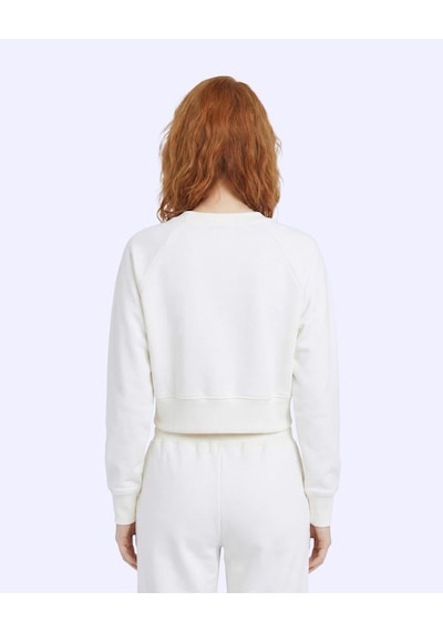 Kappa Logo Cindyna Kadın Ekru Regular Sweatshirt